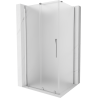 Mexen Velar stumdomas dušo kabinas 100 x 85 cm, matinis, chromas - 871-100-085-31-01