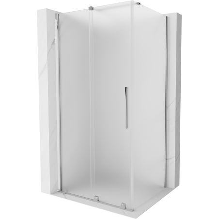 Mexen Velar slankiojančios dušo kabinos 100 x 120 cm, matinės, chromas - 871-100-120-31-01