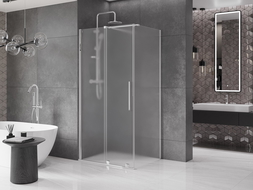 Mexen Velar slankiojanti dušo kabina 120 x 80 cm, matinis, chromas - 871-120-080-31-01