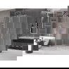Mexen Velar stumdomas dušo kabinos komplektas 120 x 100 cm, matinis, chromas - 871-120-100-31-01