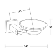 Mexen Vane muilinė, auksinė - 7020939-50