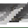 Mexen Velar slankiojančios dušo durys 100 x 90 cm, grafito, auksinės - 871-100-090-41-50