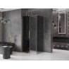 Mexen Velar stumdomoji dušo kabina 120 x 85 cm, grafitas, auksinis šlifuotas - 871-120-085-41-55