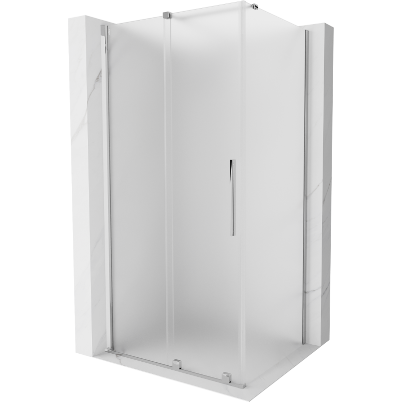 Mexen Velar stumdomas dušo kabinas, 140 x 100 cm, matinė, chromas - 871-140-100-31-01