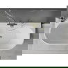 Mexen Oval+ laisvai stovinti bet prie sienos montuojama vonia 170 x 80 cm, balta, aukso perteklius - 52681708000-50