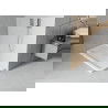Mexen Flat stačiakampis slim dušo padėklas 120 x 70 cm, Balta, sifonas  Chromo - 40107012