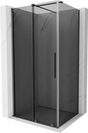 Mexen Velar stumdomoji dušo kabina 90 x 80 cm, grafitas, šlifuotas gun gray - 871-090-080-41-66