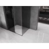 Mexen Velar stumdomas dušo kabinas 120 x 90 cm, grafitas, šlifuotas ginkluotas pilkas - 871-120-090-41-66
