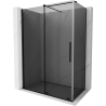 Mexen Velar stumdomas dušo kabinas 160 x 80 cm, grafitas, juoda - 871-160-080-41-70