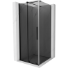 Mexen Velar stumdomas dušo kabinas 90 x 90 cm, grafitas, juodas - 871-090-090-41-70