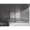 Mexen Velar stumdomasis dušo kabina 150 x 70 cm, grafitas, gun metalas - 871-150-070-41-95