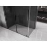 Mexen Velar stumdomas dušo kabinas 160 x 75 cm, grafitas, metalas - 871-160-075-41-95