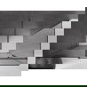 Mexen Velar slankiojanti dušo kabina 160 x 100 cm, grafitas, gun metal - 871-160-100-41-95