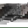 Mexen Velar slankiojančio dušo kabina 140 x 100 cm, grafito, gun metal - 871-140-100-41-95