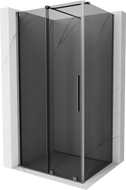 Mexen Velar stumdomas dušo kabinas 130 x 85 cm, grafitas, ginklas metalu - 871-130-085-41-95