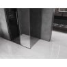 Mexen Velar stumdomas dušo kabinas 100 x 80 cm, grafitas, gun metal - 871-100-080-41-95