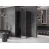 Mexen Velar slankiojanti dušo kabina 90 x 85 cm, grafitas, gun metal - 871-090-085-41-95