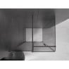 Mexen Velar slankiojančios dušo kabina 110 x 75 cm, grafitas, gun metal - 871-110-075-41-95