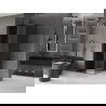 Mexen Velar slankiojantis dušo kabinas 120 x 120 cm, grafitinis, gun metal - 871-120-120-41-95