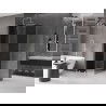 Mexen Velar stumdomas dušo kabinas 120 x 120 cm, grafito, šlifuoto nikelio - 871-120-120-41-97