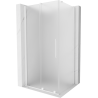 Mexen Velar stumdomas dušo kabinas 110 x 85 cm, matinis, baltas - 871-110-085-31-20