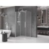 Mexen Velar stumdomas dušo kabinas 110 x 85 cm, matinis, baltas - 871-110-085-31-20