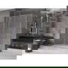 Mexen Velar stumdoma dušo kabina 150 x 75 cm, matinė, auksinė - 871-150-075-31-50