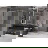 Mexen Velar stumdoma dušo kabina 150 x 75 cm, matinė, auksinė - 871-150-075-31-50