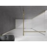 Mexen Velar slankiojantis dušo kabina 150 x 90 cm, matinė, auksinė - 871-150-090-31-50