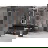 Mexen Velar stumdomas dušas 100 x 100 cm, matinė, šepečiuotas varis - 871-100-100-31-65
