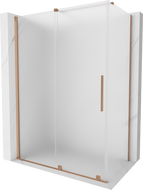 Mexen Velar stumdomas dušo kambarys 150 x 85 cm, šerkšnas, šepečiu valyta varis - 871-150-085-31-65