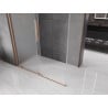 Mexen Velar stumdomas dušo kabinas 150 x 80 cm, matinė, šepečiu padengta varis - 871-150-080-31-65