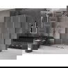 Mexen Velar stumdoma dušo kabina 90 x 110 cm, matinis, šlifuotas Gun gray - 871-090-110-31-66