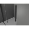 Mexen Velar stumdomas dušo kabinas 120 x 85 cm, matinė, šlifuota pilkšva - 871-120-085-31-66