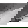 Mexen Velar stumdoma dušo kabina 120 x 120 cm, matinė, šlifuotas gun gray - 871-120-120-31-66