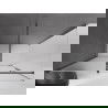 Mexen Velar slankiojančių durų dušo kabina 140 x 70 cm, matinis, šlifuotas gun gray - 871-140-070-31-66