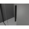 Mexen Velar stumdomas dušo kabinas, 150 x 70 cm, matinė, juoda - 871-150-070-31-70