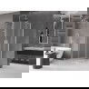 Mexen Velar Duo slenkamas dušo kabina 80 x 80 cm, šerkšnas, chromas - 871-080-080-32-01