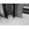 Mexen Velar Duo slankiojantis dušo kabina 90 x 90 cm, grafito, chromo - 871-090-090-42-01