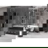 Mexen Velar Duo stumdomas dušo kabina 90 x 90 cm, grafitas, chromas - 871-090-090-42-01