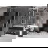 Mexen Velar Duo stumdoma dušo kabina 90 x 80 cm, grafitas, chromas - 871-090-080-42-01