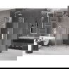 Mexen Velar Duo slankiojanti dušo kabina 100 x 100 cm, matinė, balta - 871-100-100-32-20