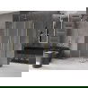 Mexen Velar Duo stumdoma dušo kabina 90 x 80 cm, matinė, auksinė - 871-090-080-32-50