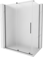 Mexen Velar stumdomo dušo kabina 140 x 80 cm, matinė, tauri metalo spalva - 871-140-080-31-95
