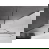 Mexen Velar slankiojančio dušo kabina 140 x 75 cm, matinė, gun metal - 871-140-075-31-95
