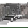 Mexen Velar stumdomo dušo kabina 120 x 120 cm, matinis, šepečiu nikeliuota - 871-120-120-31-97