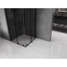 Mexen Velar Duo slankiojanti dušo kabina 100 x 100 cm, grafitas, juoda - 871-100-100-42-70