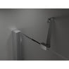 Mexen Velar Duo stumdomas dušo kabinas 80 x 80 cm, matinė, gun metal - 871-080-080-32-95