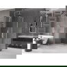 Mexen Velar Duo slankiojantis dušo kabina 100 x 100 cm, skaidrus, šlifuotas nikelis - 871-100-100-02-97