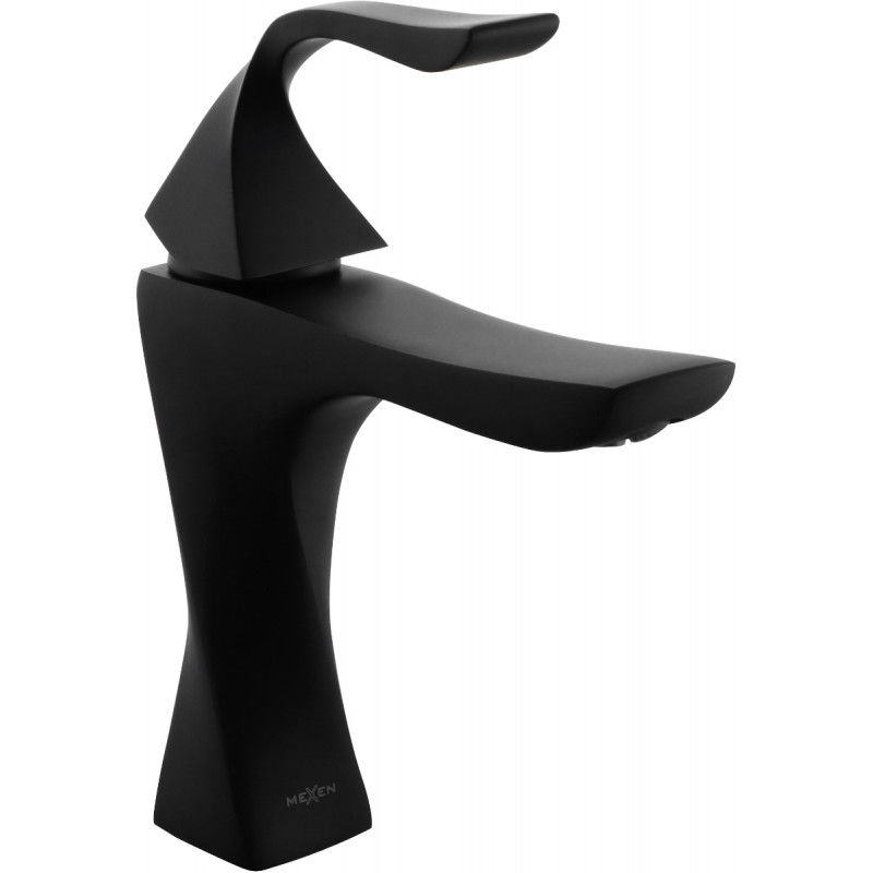 Mexen Estrella R02 vonios komplektas, juodas - 72303R02-70